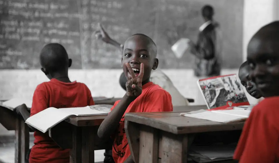 children in class